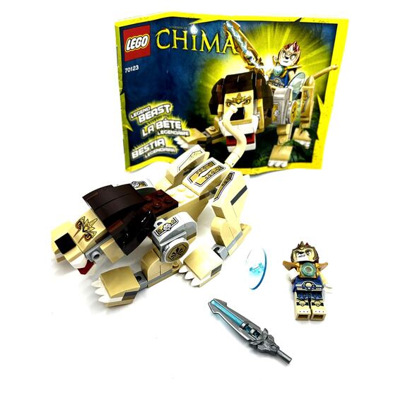 LEGO The Legends Chima Lion Legend Beast 70123 Complete - Picture 4 of 4